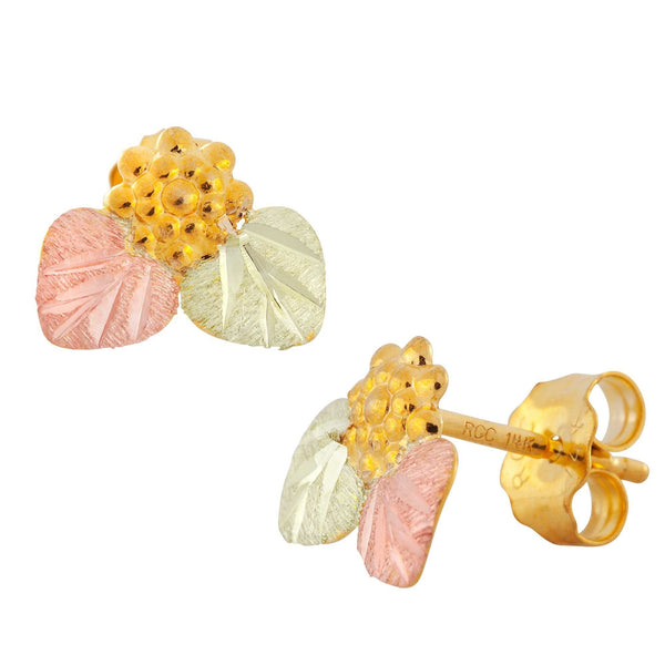 Black Hills Gold Earrings G LB1219P - Berg Jewelry & Gifts