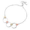Black Hills Gold & Silver Bracelet - MRLBR3821 - Berg Jewelry & Gifts