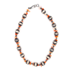 Chimney Butte - Navajo Beads with Spiny Oyster Choker - B27 CNER-4200 - Berg Jewelry & Gifts