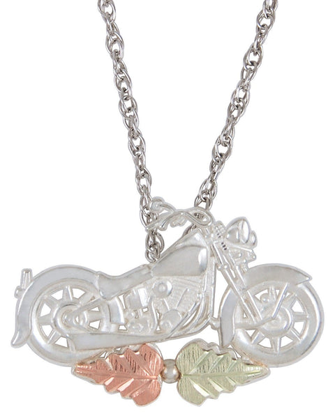 MRC25755-GS G/S MOTORCYCLE PND - Berg Jewelry & Gifts