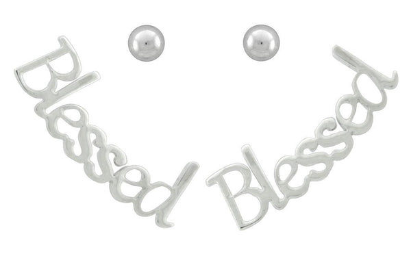 Uniquely You Blessed Earrings - Berg Jewelry & Gifts