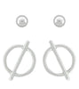 Uniquely You Circle Sl Earrings - Berg Jewelry & Gifts