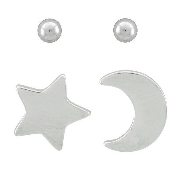 Uniquely You Moon/Star Earrings - Berg Jewelry & Gifts