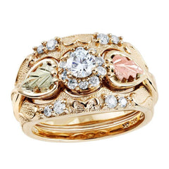 Black Hills Gold Diamond Bridal Sets