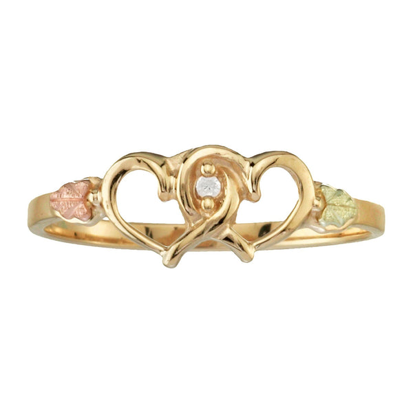 4586D L BHG DIA HEART RING Size - Berg Jewelry & Gifts