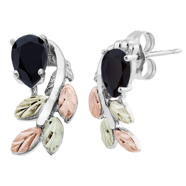 5996O-F-GS ONYX EARS - Berg Jewelry & Gifts