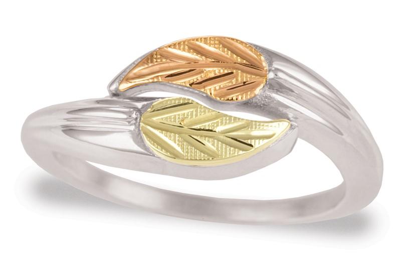 HOT Berg Jewelry Silver Black Hills Gold Rings Black Hills Gold