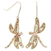 Black Hills Gold Earrings 50508 BHG DRAGONFLY HOOK EARS - Berg Jewelry & Gifts