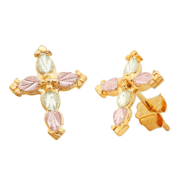 Black Hills Gold Earrings G L01300 - Berg Jewelry & Gifts