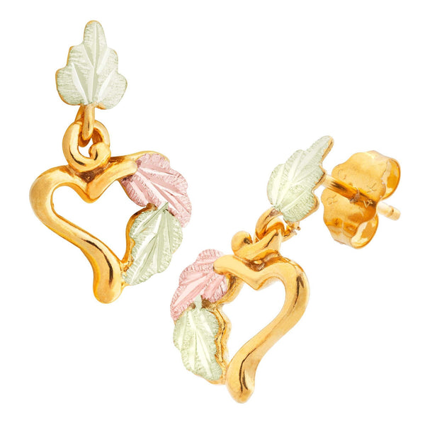 Black Hills Gold Earrings G L01333 - Berg Jewelry & Gifts