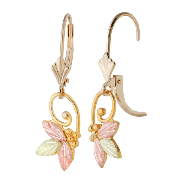 Black Hills Gold Earrings G L01503 - Berg Jewelry & Gifts