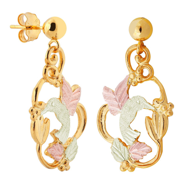 Black Hills Gold Earrings G L01593 - Berg Jewelry & Gifts