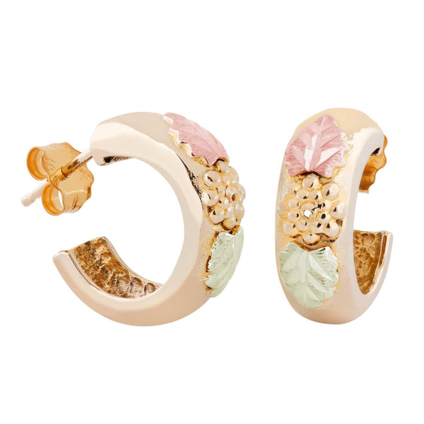 Black Hills Gold Earrings G L01623 - Berg Jewelry & Gifts
