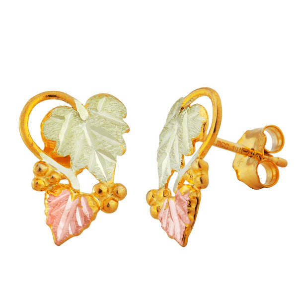 Black Hills Gold Earrings G L01651 - Berg Jewelry & Gifts