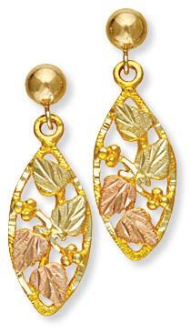 Black Hills Gold Earrings G L01655 - Berg Jewelry & Gifts