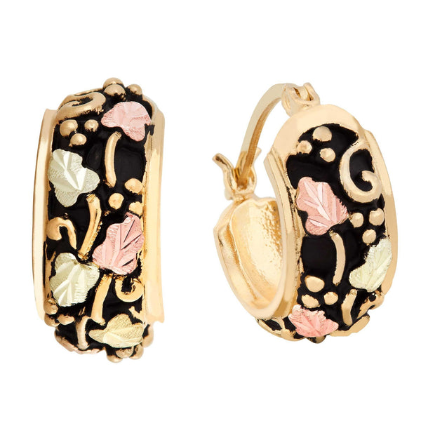 Black Hills Gold Earrings G L01707 - Berg Jewelry & Gifts