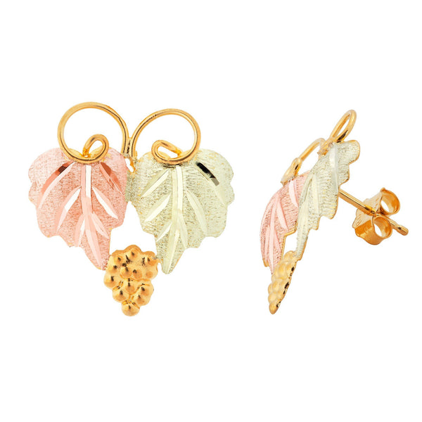 Black Hills Gold Earrings G LA106P - Berg Jewelry & Gifts
