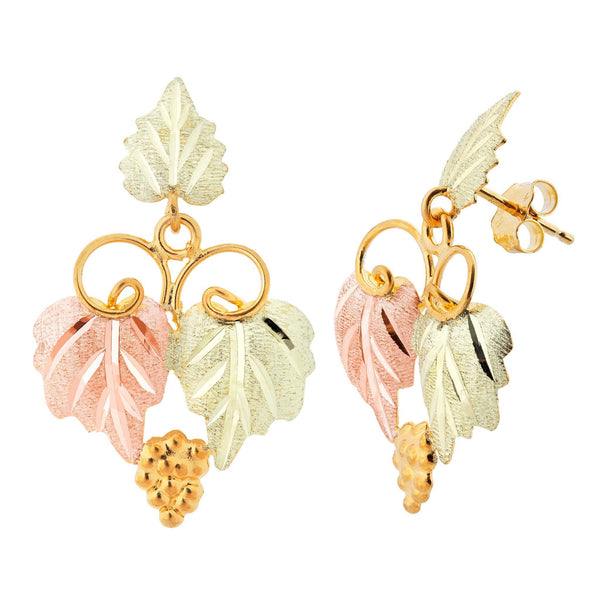 Black Hills Gold Earrings G LA106PD - Berg Jewelry & Gifts