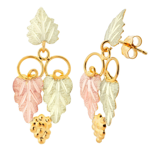 Black Hills Gold Earrings G LA115PD - Berg Jewelry & Gifts
