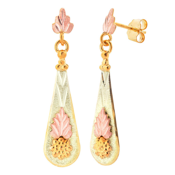 Black Hills Gold Earrings G LA143PD - Berg Jewelry & Gifts