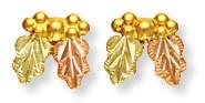 Black Hills Gold Earrings G LA145P - Berg Jewelry & Gifts