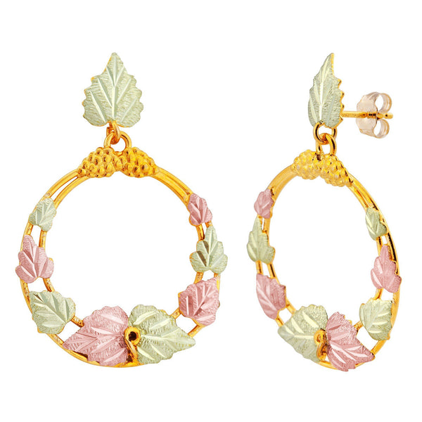 Black Hills Gold Earrings G LA151PD - Berg Jewelry & Gifts