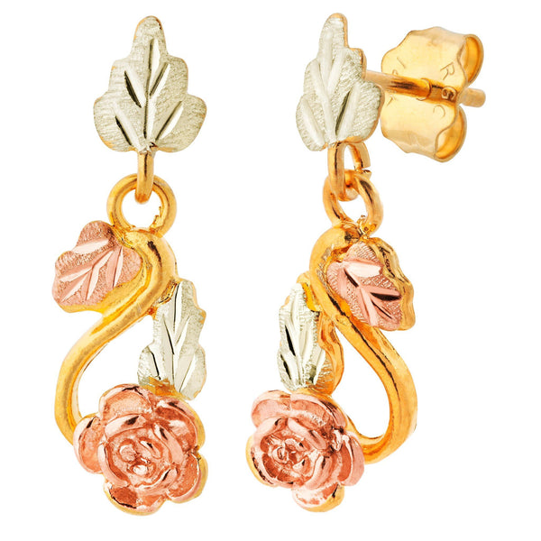 Black Hills Gold Earrings G LA169PD - Berg Jewelry & Gifts