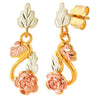 Black Hills Gold Earrings G LA169PD - Berg Jewelry & Gifts