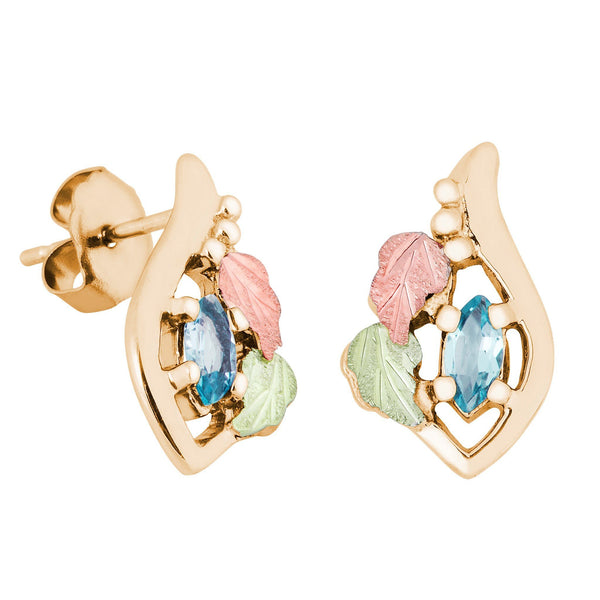 Black Hills Gold Earrings G LER1778-203 - Berg Jewelry & Gifts