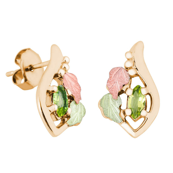Black Hills Gold Earrings G LER1778-208 - Berg Jewelry & Gifts