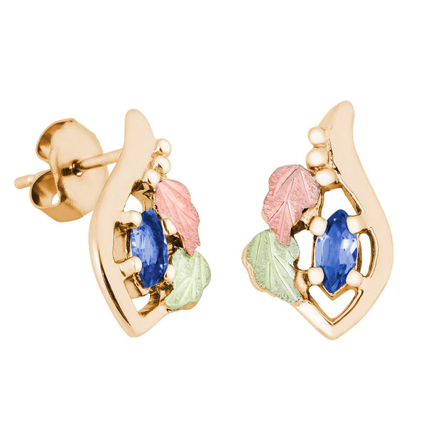 Black Hills Gold Earrings G LER1778-209 - Berg Jewelry & Gifts