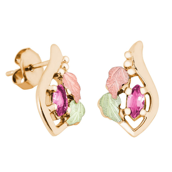 Black Hills Gold Earrings G LER1778-310 - Berg Jewelry & Gifts