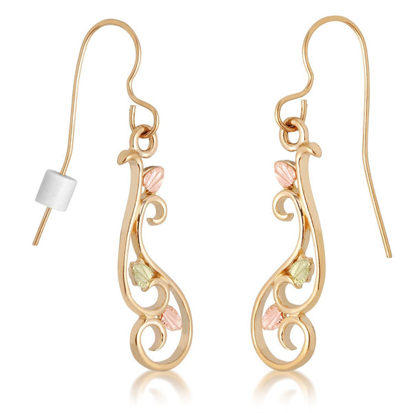Black Hills Gold Earrings G LER1917 - Berg Jewelry & Gifts