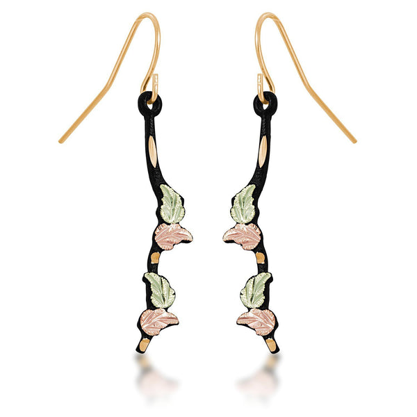 Black Hills Gold Earrings G LER3259 - Berg Jewelry & Gifts