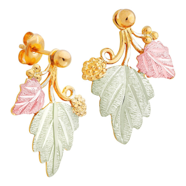 Black Hills Gold Earrings G LER333 - Berg Jewelry & Gifts