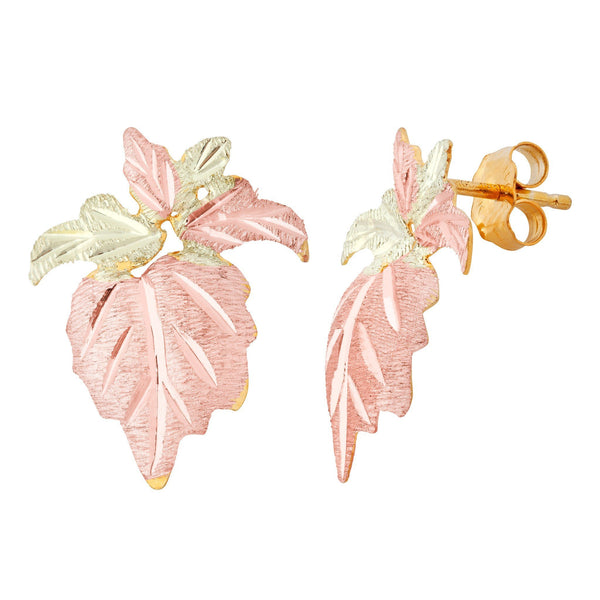 Black Hills Gold Earrings G LER425 - Berg Jewelry & Gifts