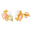 Black Hills Gold Earrings G LER562 - Berg Jewelry & Gifts