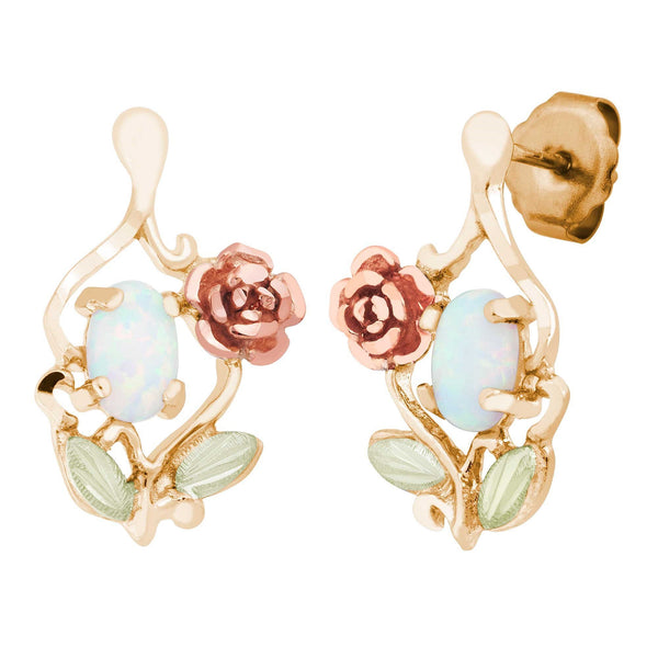 Black Hills Gold Earrings G LER603 - Berg Jewelry & Gifts
