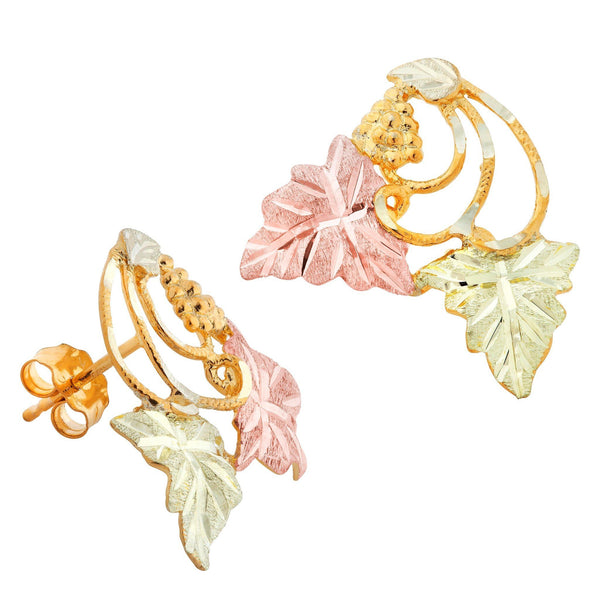 Black Hills Gold Earrings G LER77 - Berg Jewelry & Gifts