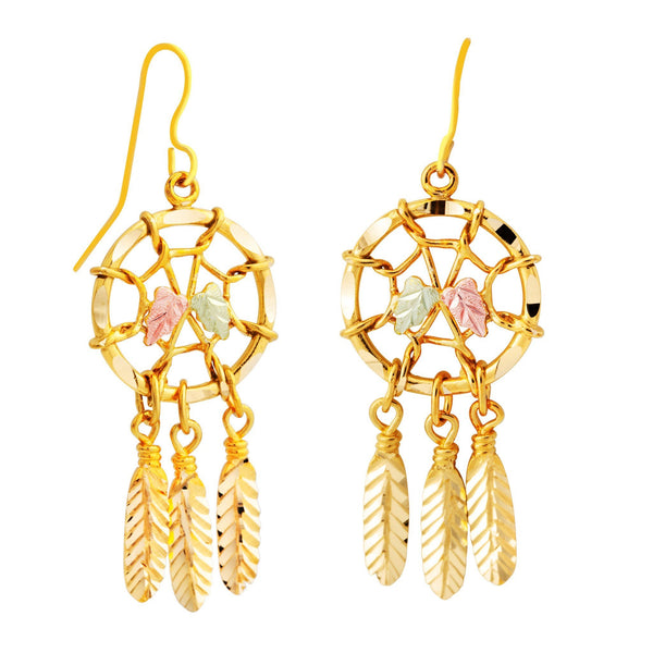 Black Hills Gold Earrings G LER866 - Berg Jewelry & Gifts