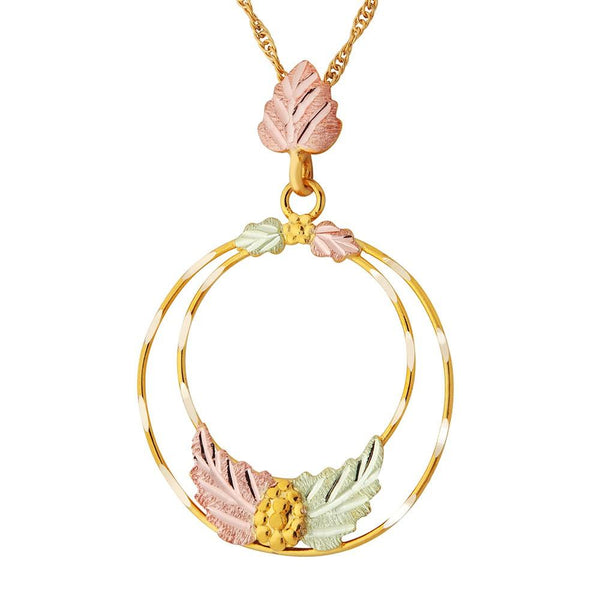 Black Hills Gold Pendant G2131LD MTR BHG PENDANT - Berg Jewelry & Gifts