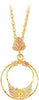 Black Hills Gold Pendant G2132LD MTR BHG PENDANT - Berg Jewelry & Gifts