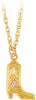 Black Hills Gold Pendant G214 MTR BHG BOOT PENDANT - Berg Jewelry & Gifts