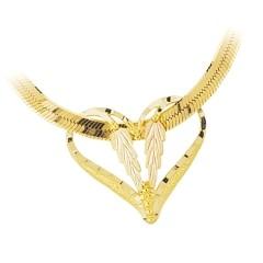 Black Hills Gold Pendant G2302SL BHG SLIDER 20IN SNAKE - Berg Jewelry & Gifts