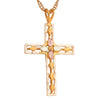 Black Hills Gold Pendant G2674 MTR BHG CROSS PEND - Berg Jewelry & Gifts