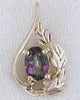 Black Hills Gold Pendant GSD20247 (80432) MYSTIC FIRE - Berg Jewelry & Gifts