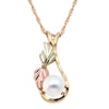 Black Hills Gold Pendant GSD20252P (80895) PEARL PEND - Berg Jewelry & Gifts