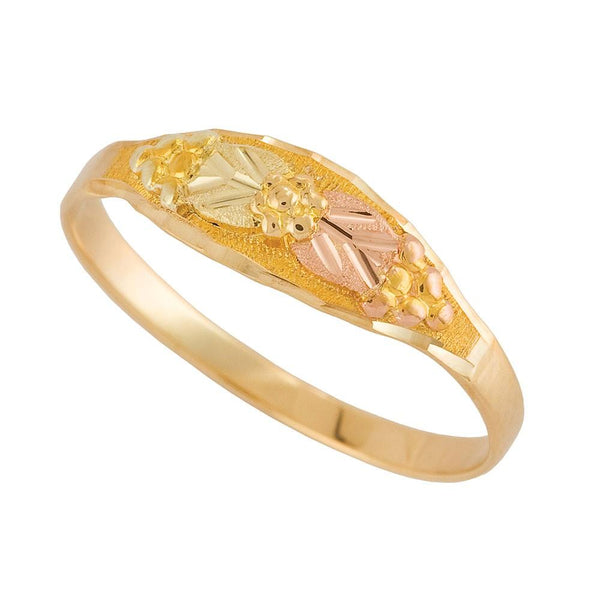 Black Hills Gold Ring G49 MTR L BHG RING - Berg Jewelry & Gifts