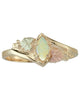 Black Hills Gold Ring GC4130L-CB L GOLD OPAL RING Size - Berg Jewelry & Gifts