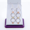 Black Hills Gold & Silver Earrings - MRLER3821 - Berg Jewelry & Gifts